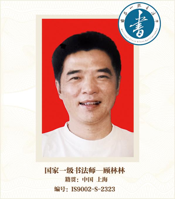 国家一级书法师——顾林林