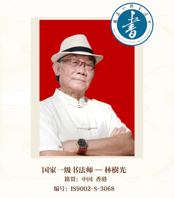 国家一级书法师——林树光